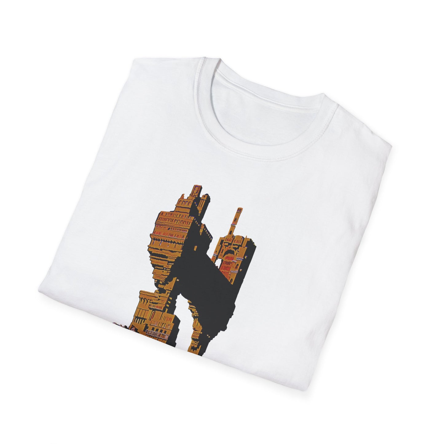 Retro Fantasy Unisex T Shirt - A dreem of a space castle 🏰