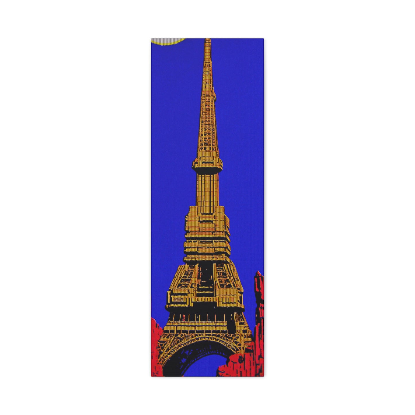 Retro Fantasy Canvas Art - A dreem of the Eiffel Tower 🗼