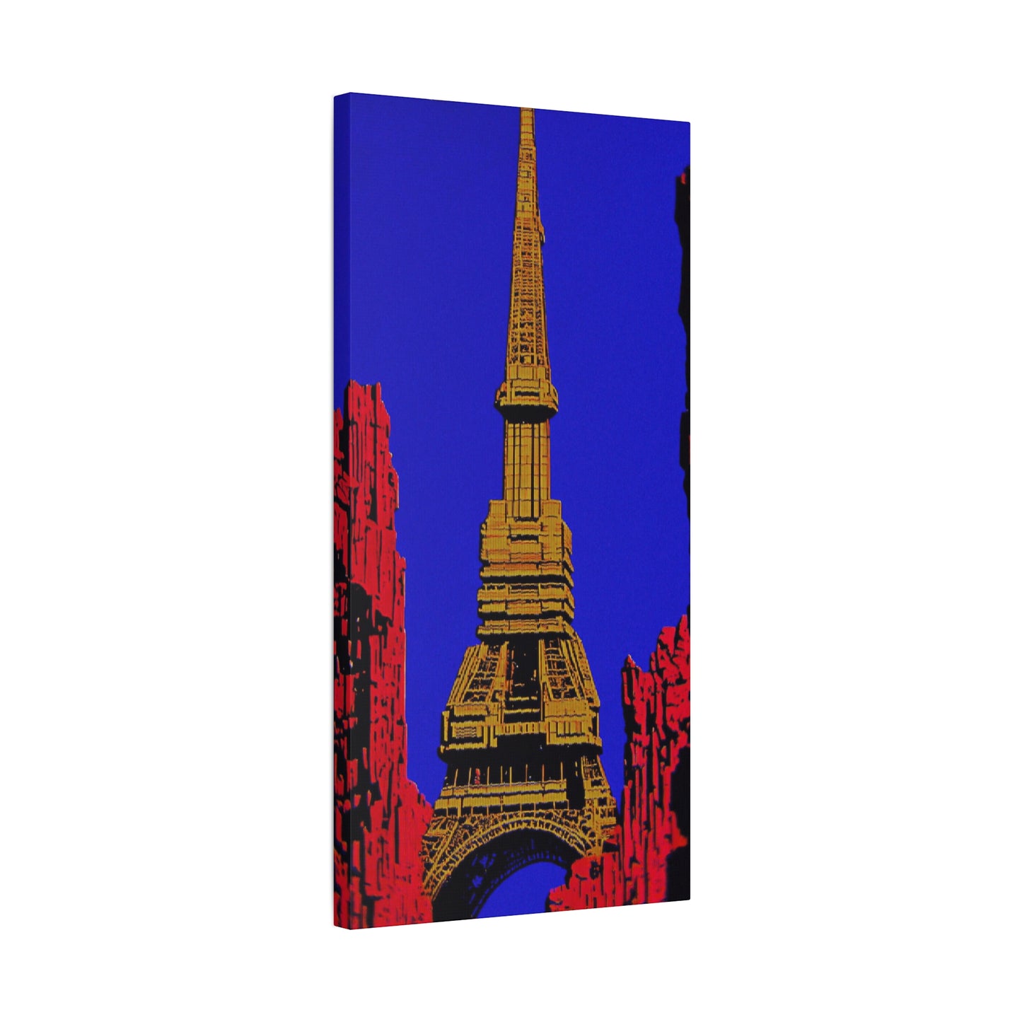 Retro Fantasy Canvas Art - A dreem of the Eiffel Tower 🗼