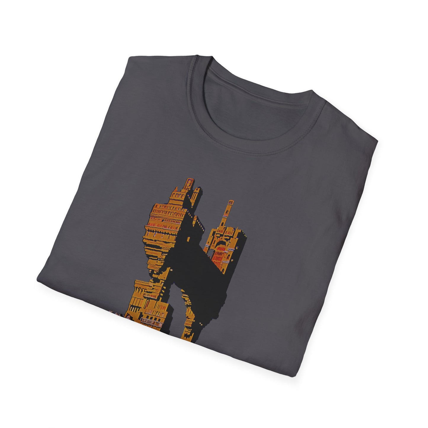 Retro Fantasy Unisex T Shirt - A dreem of a space castle 🏰