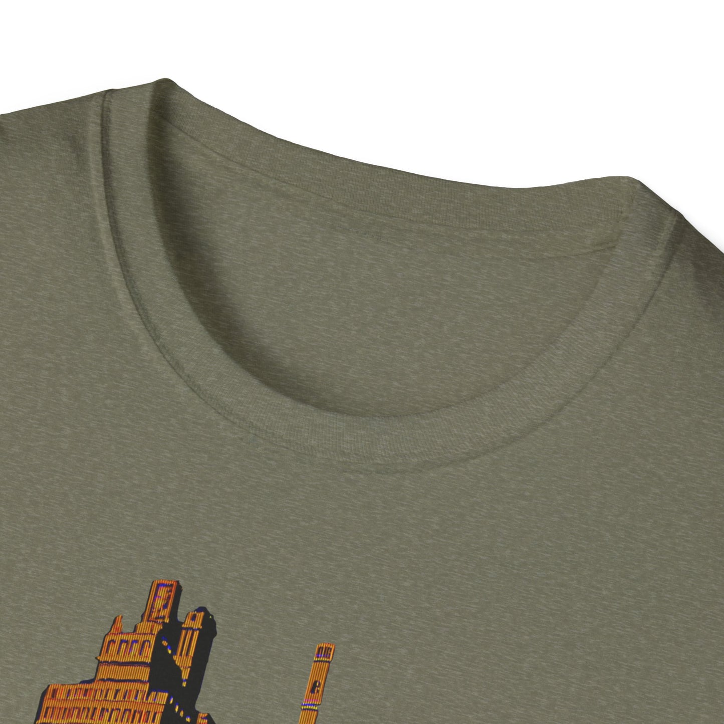 Retro Fantasy Unisex T Shirt - A dreem of a space castle 🏰