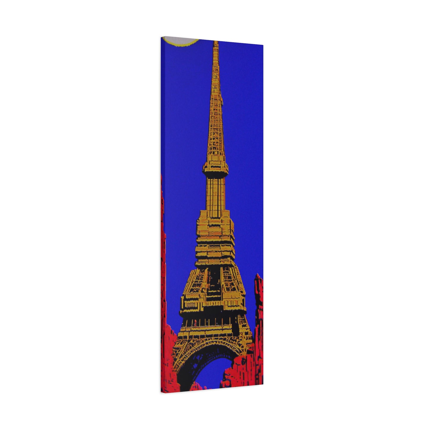 Retro Fantasy Canvas Art - A dreem of the Eiffel Tower 🗼