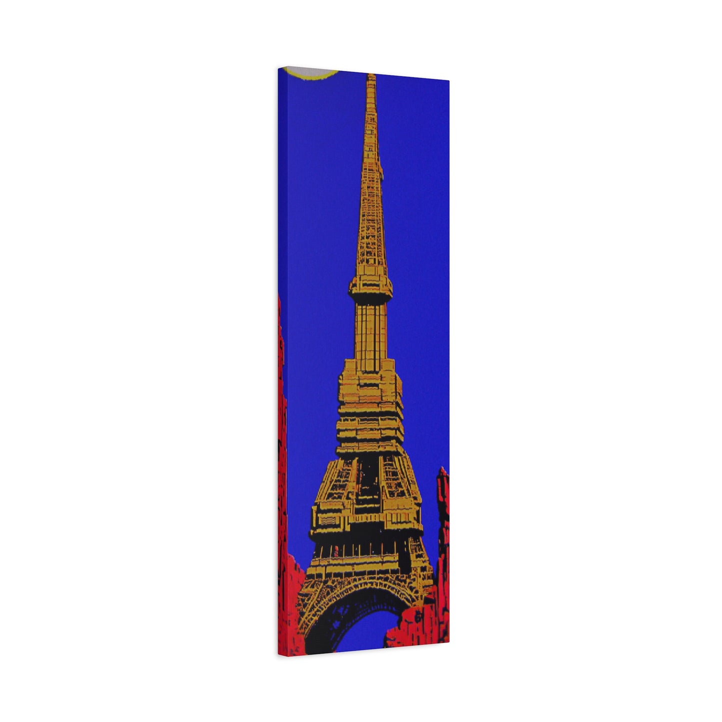 Retro Fantasy Canvas Art - A dreem of the Eiffel Tower 🗼