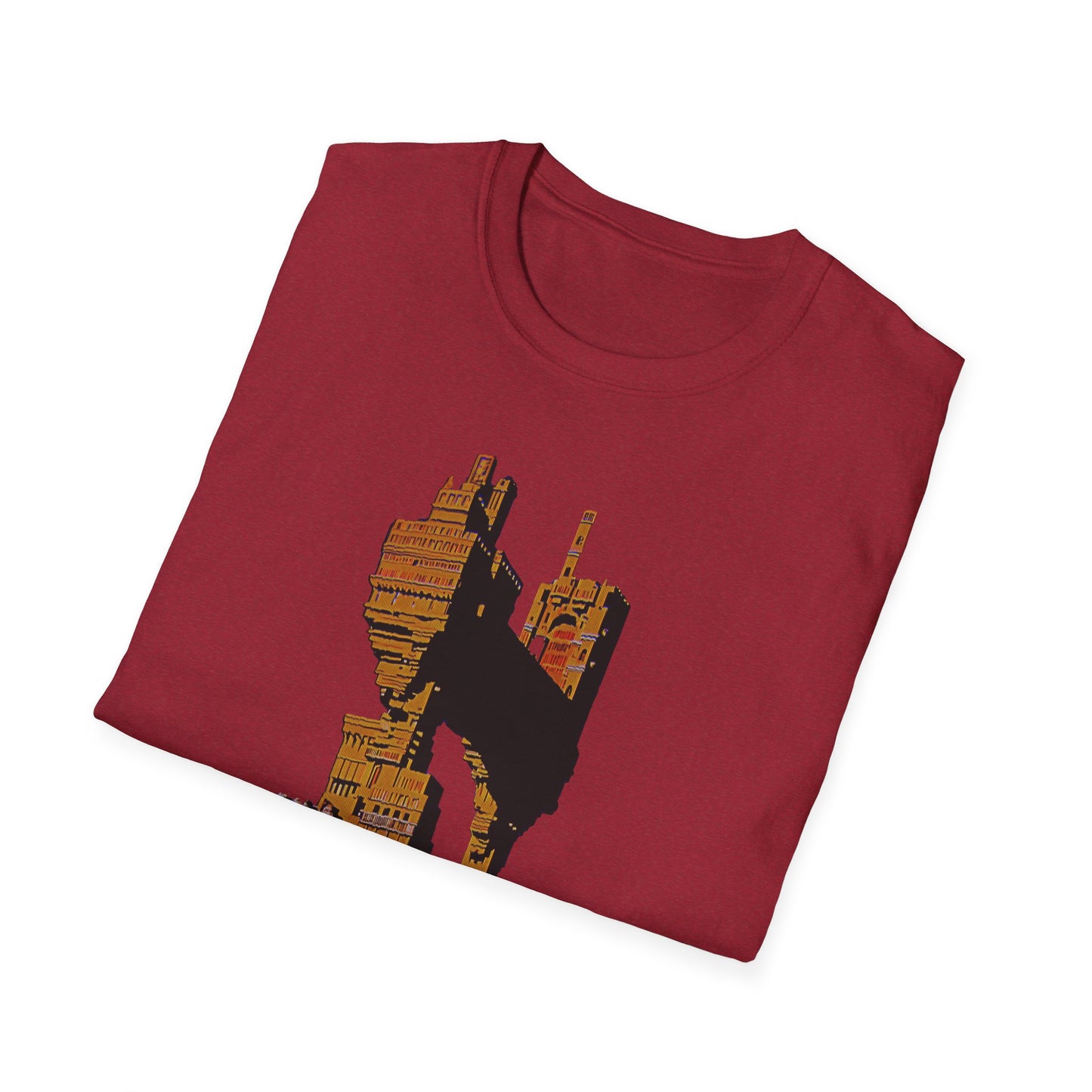 Retro Fantasy Unisex T Shirt - A dreem of a space castle 🏰