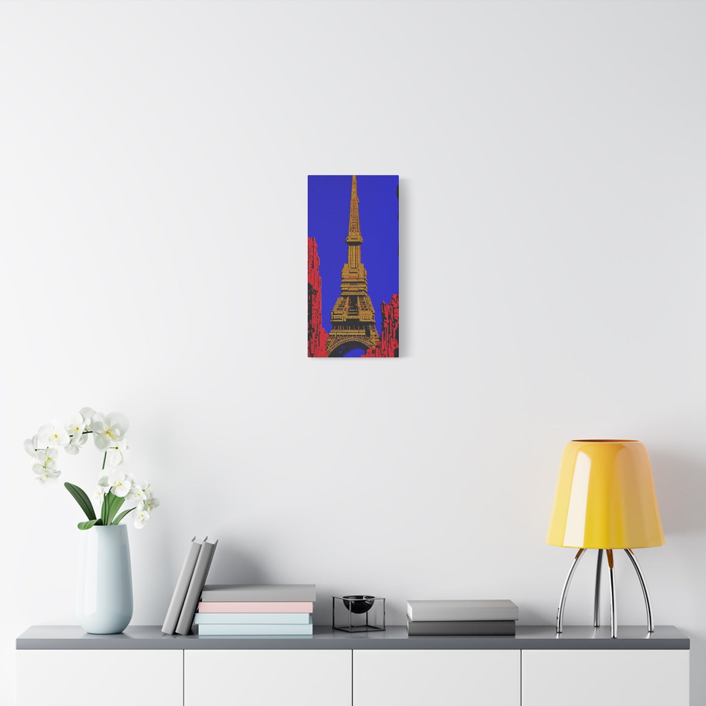 Retro Fantasy Canvas Art - A dreem of the Eiffel Tower 🗼