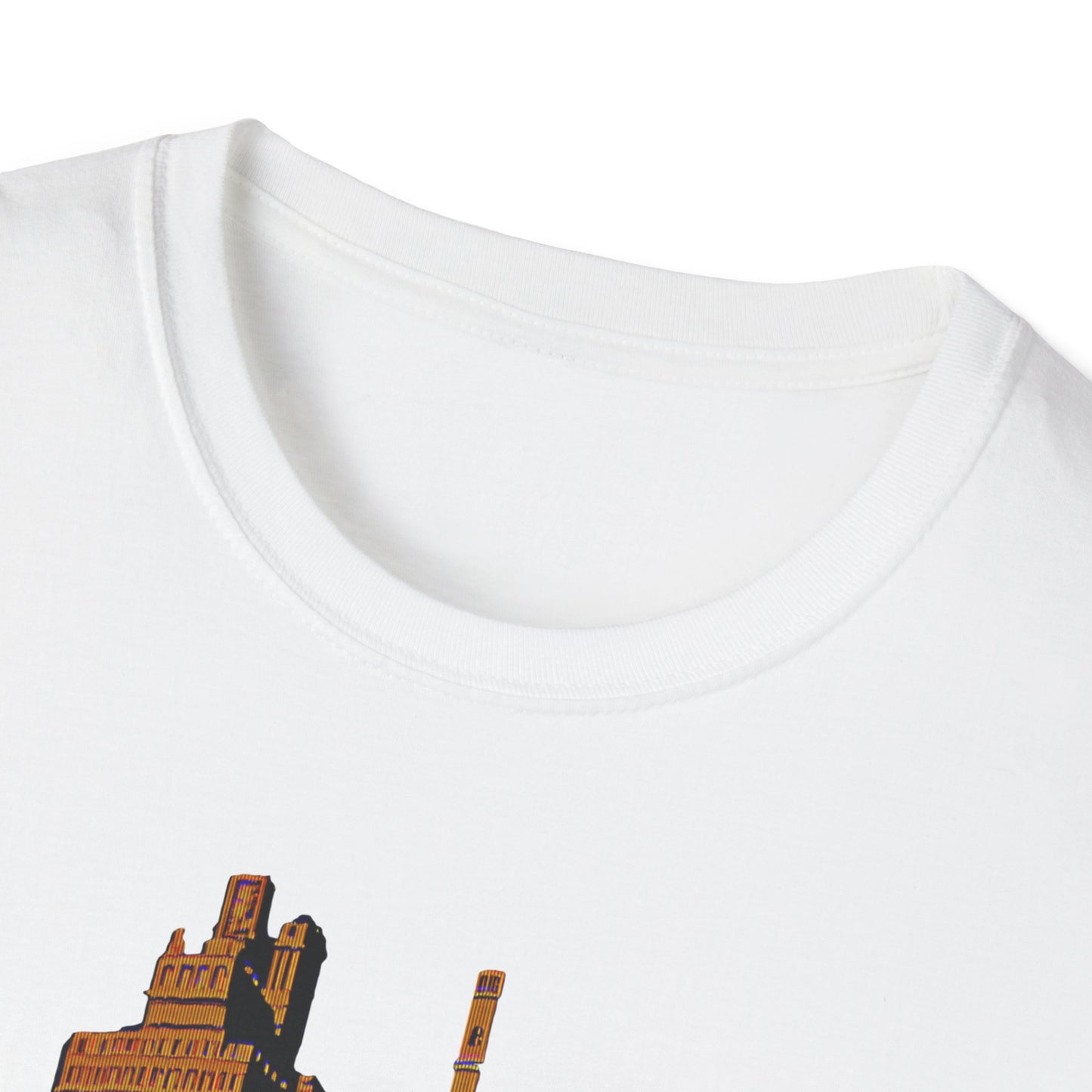 Retro Fantasy Unisex T Shirt - A dreem of a space castle 🏰