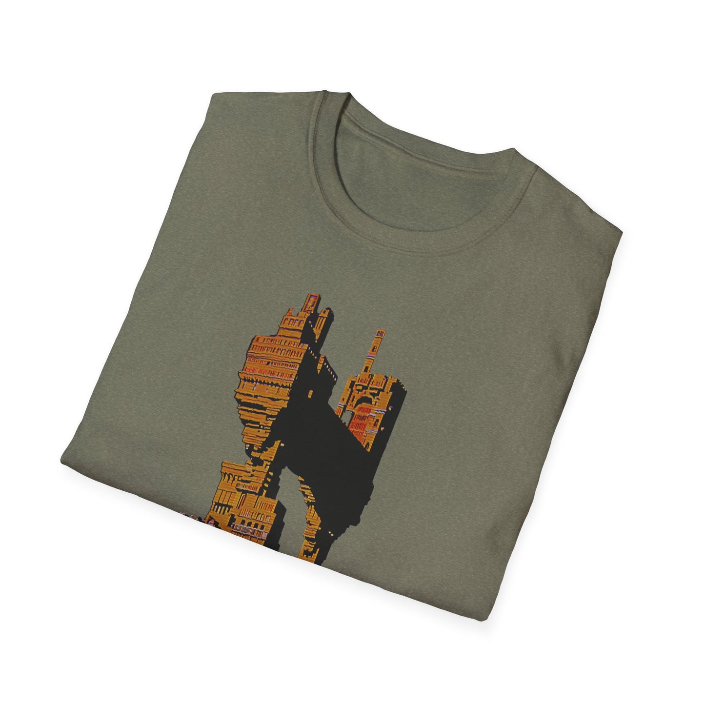 Retro Fantasy Unisex T Shirt - A dreem of a space castle 🏰