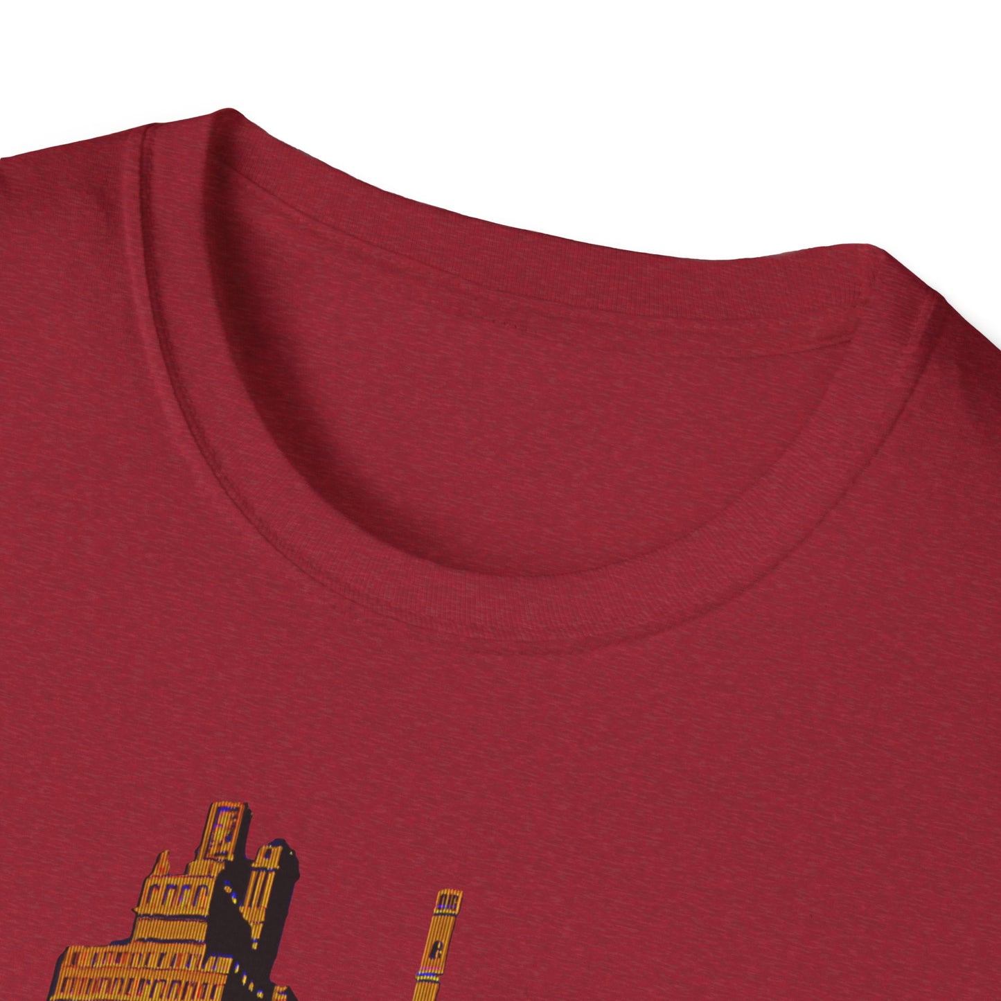 Retro Fantasy Unisex T Shirt - A dreem of a space castle 🏰